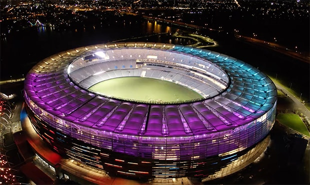 STADIJUM_HERO_V1.jpg Fremantle fans can expect a sensational spectacle on Saturday night against the Bombers. - Perth Stadium,Fremantle Dockers,Fremantle